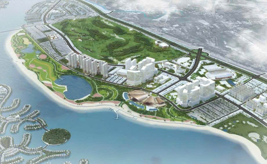 khu đô thị lấn biển Cần Giờ