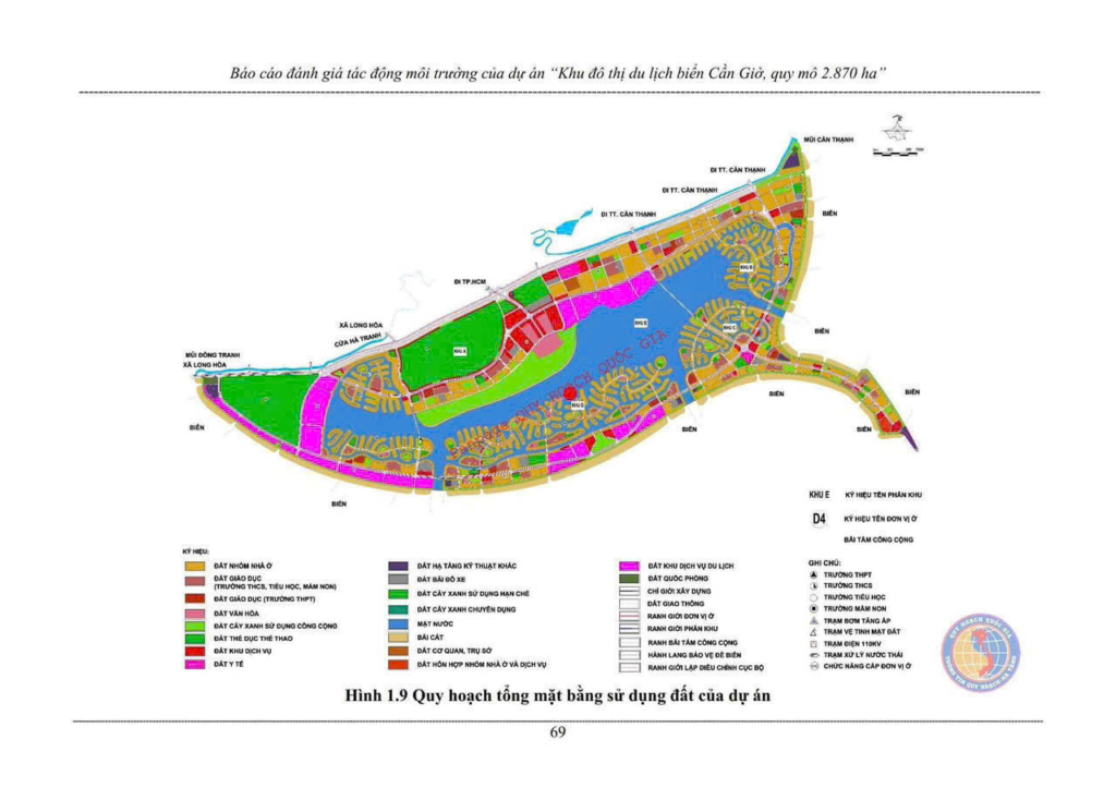 khu đô thị lấn biển Cần Giờ